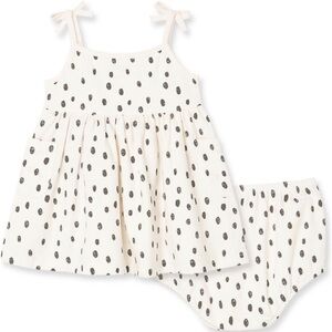 Focus toddler girl safar dress set